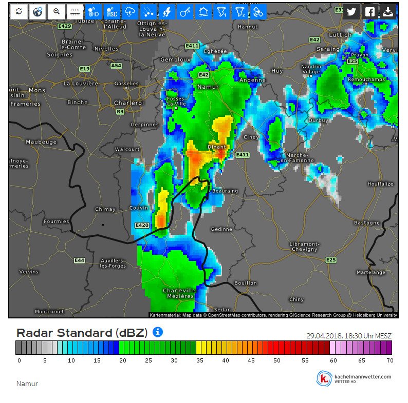 radarbeeld Tornado Namen